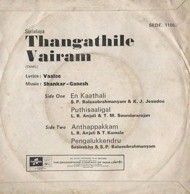 Thangathile Vairam